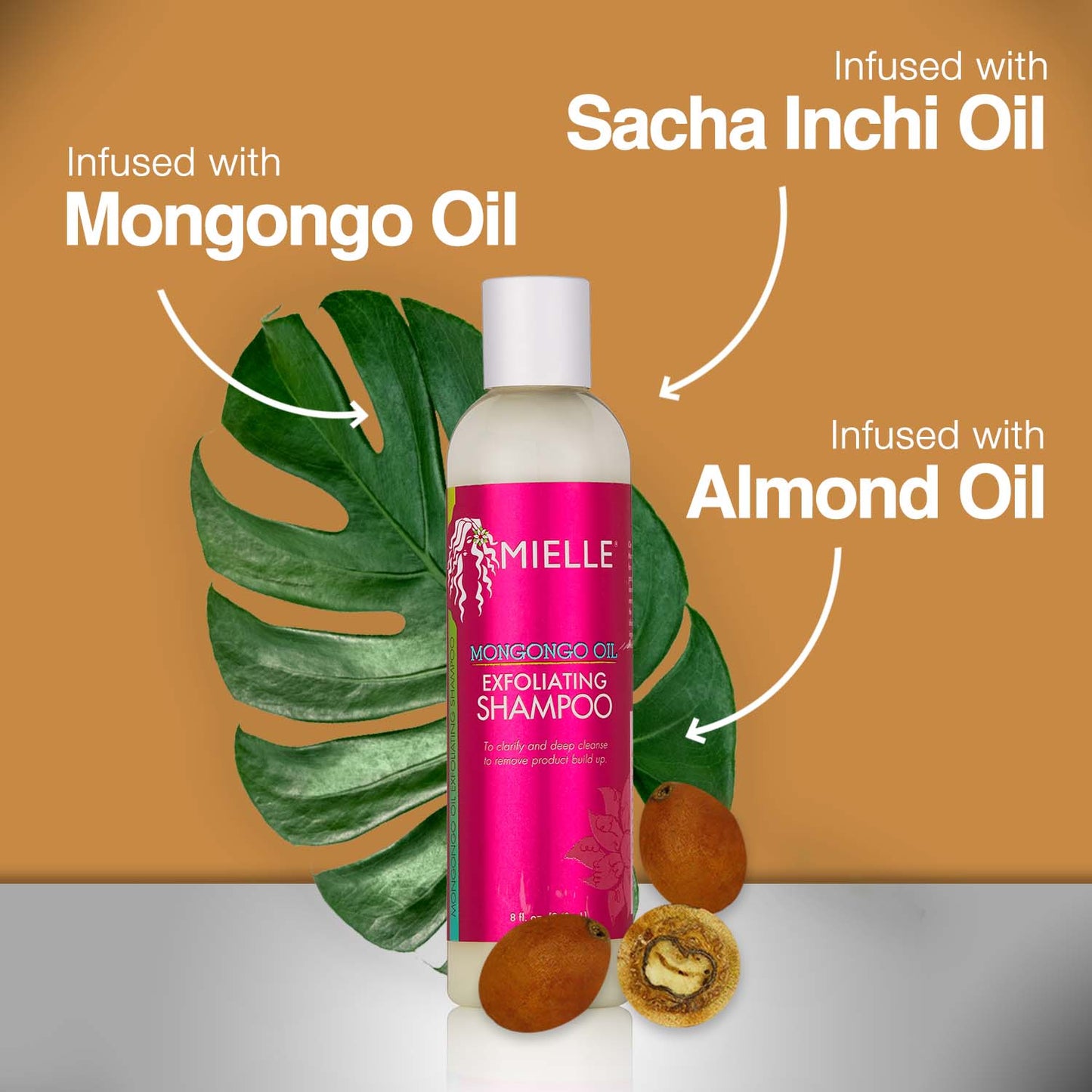 Mielle Mongongo Oil Exfoliating Shampoo