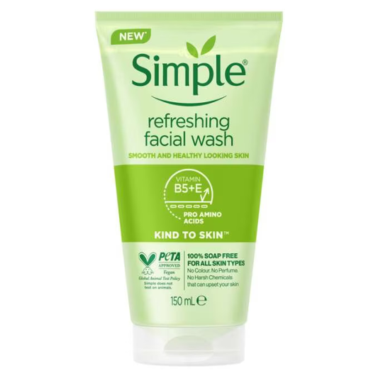 Simple Kind to Skin Refreshing Facial Gel Wash