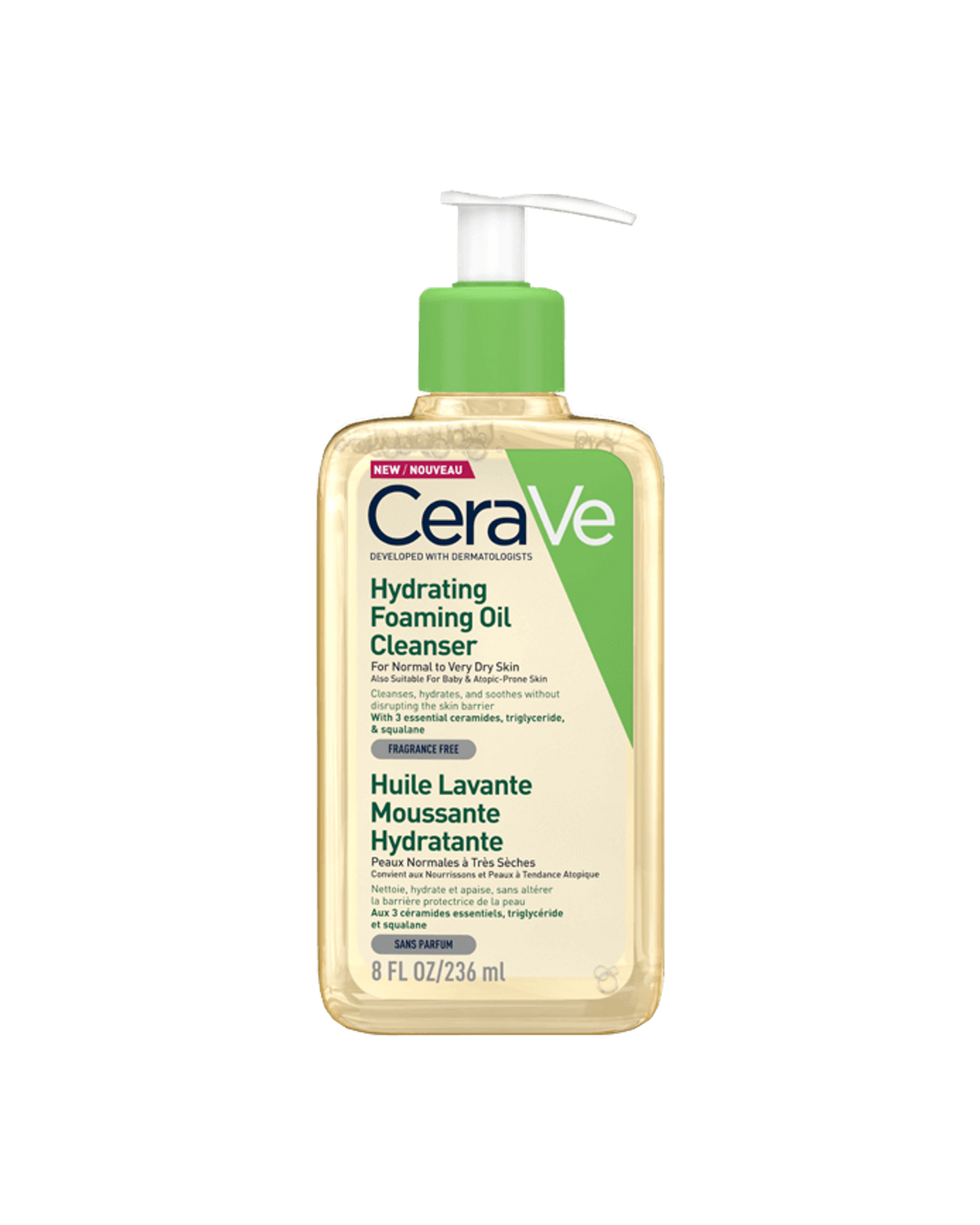 CeraVe  Hydrating Foaming Oil Cleanser