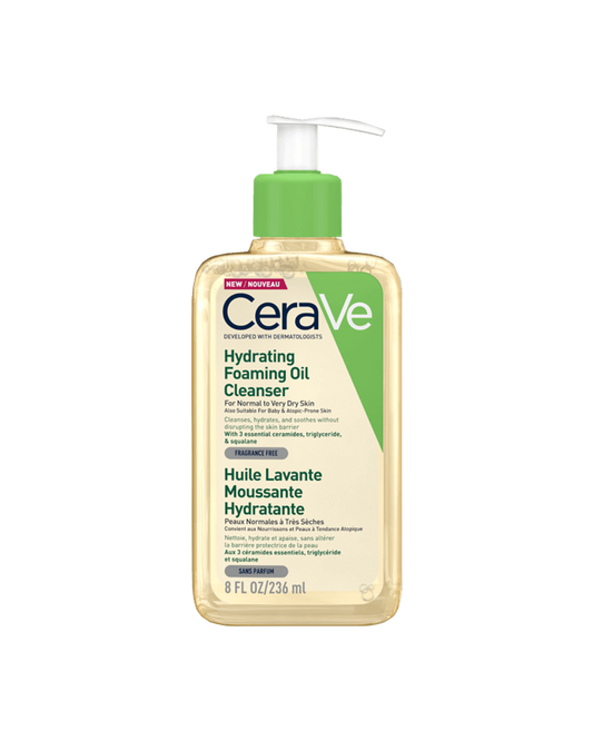 CeraVe  Hydrating Foaming Oil Cleanser