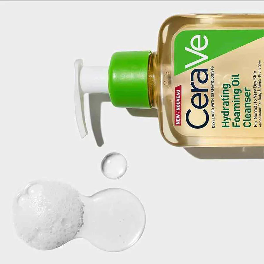 CeraVe  Hydrating Foaming Oil Cleanser